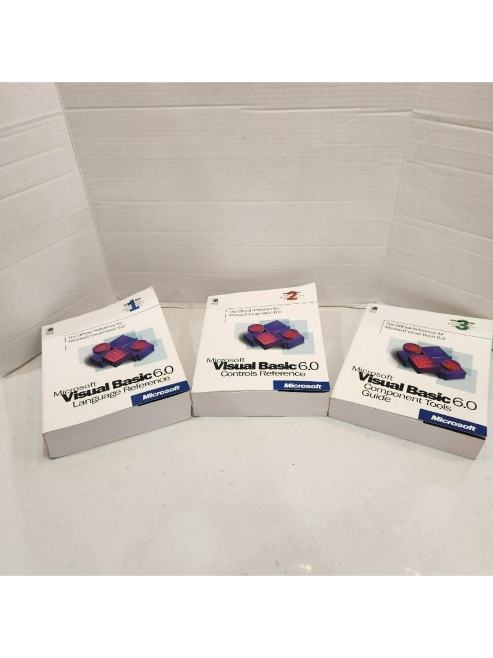 Microsoft Visual Basic 6.0 Volumes 1-3 Official Reference Books by Microsoft